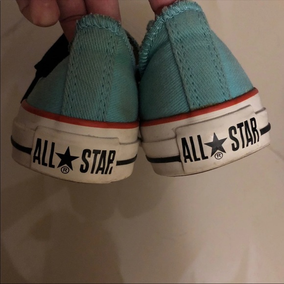 black, blue, white with orange low too converse - Picture 4 of 5